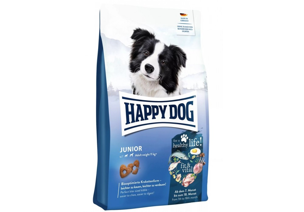 HAPPY DOG Junior fit&vital 4kg (60997)
