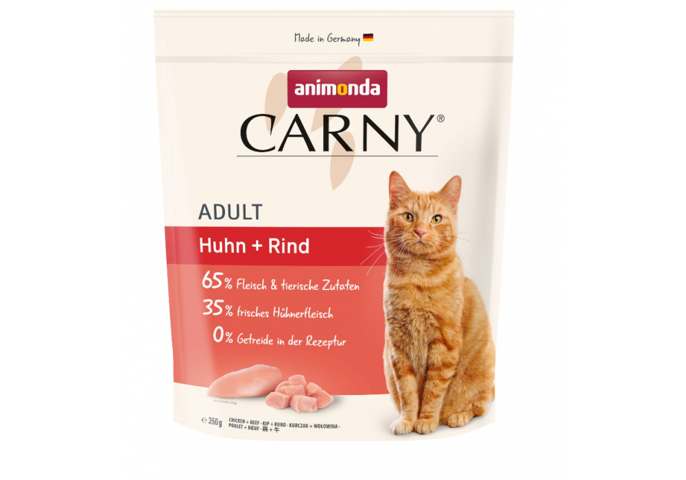 animonda CARNY Trockenfutter Katze mit Huhn+Rind 350g (83872)