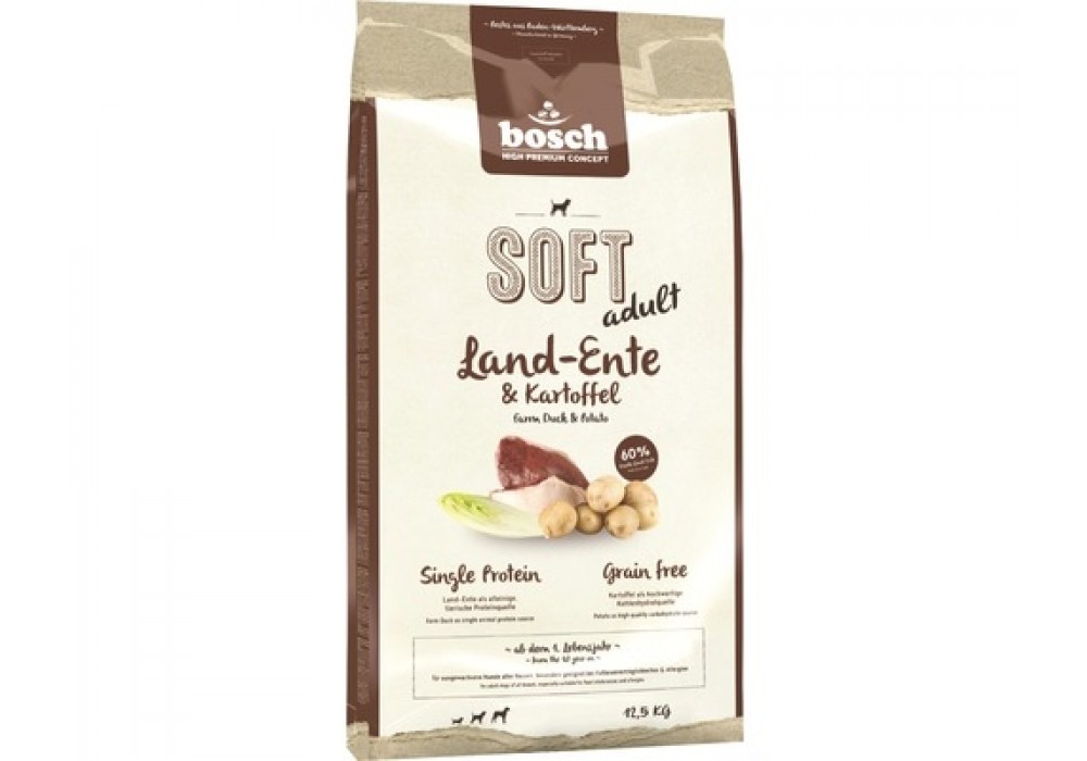 bosch SOFT ADULT Land-Ente & Kartoffel 12,5kg