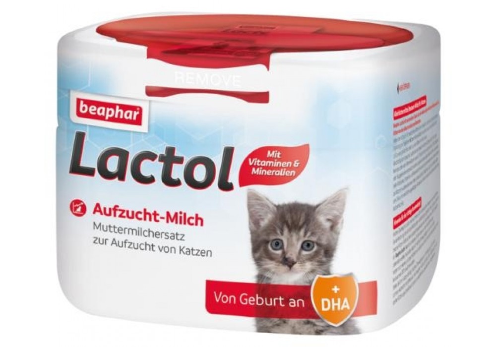 beaphar Lactol Aufzuchtmilch 500g (15193) Katze