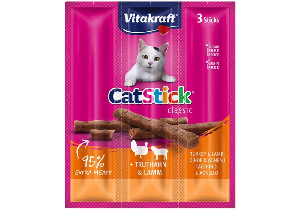 Cat-Stick mini Truthahn & Lamm