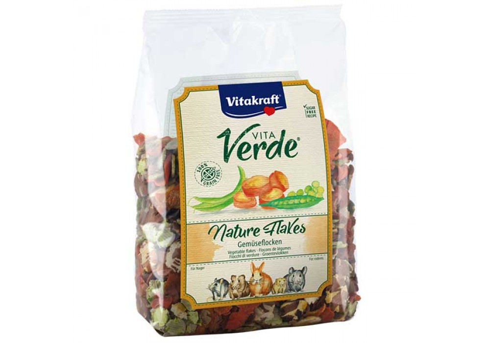 Vitakraft Vita Verde Nature Flakes Gemüseflocken 400g (38499) 