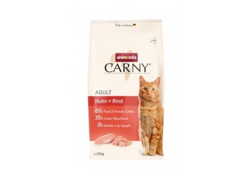 animonda CARNY Trockenfutter Katze mit Huhn+Rind 1,75kg (83873)