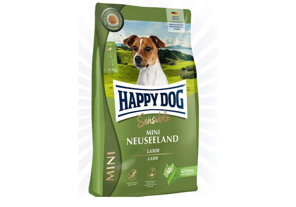 HAPPY DOG Sensible Mini Neuseeland 1kg (60116e)