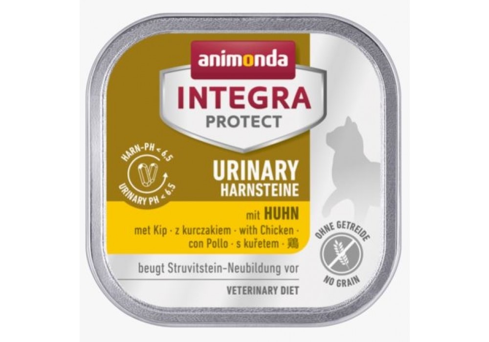 animonda INTEGRA PROTECT Urinary Katze Adult 100g Schale Huhn (86610)