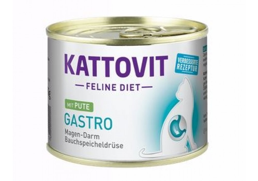 KATTOVIT Feline Diet Gastro 85g Dose mit Pute (77211)