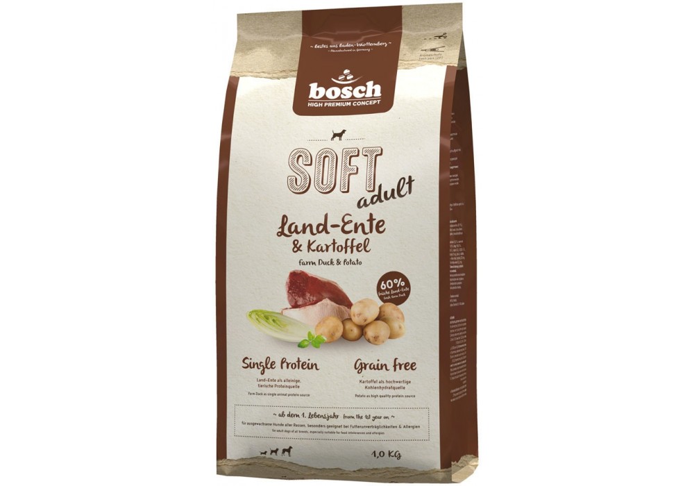 bosch SOFT ADULT Land-Ente & Kartoffel 1kg (00920)