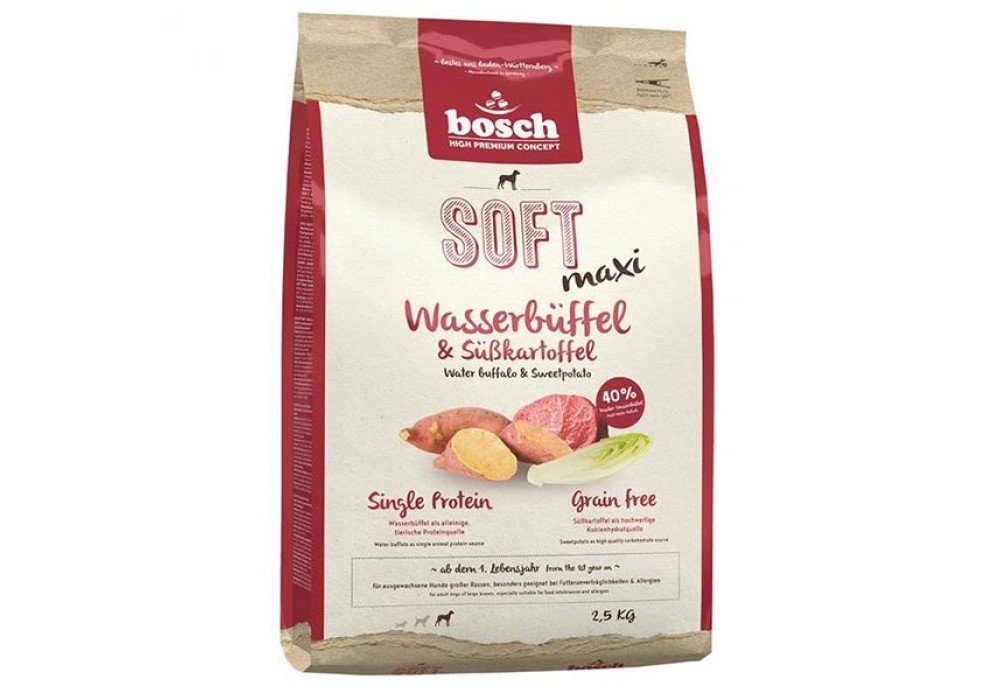 bosch SOFT Maxi Wasserbüffel & Süßkartoffel 2,5kg (01842)