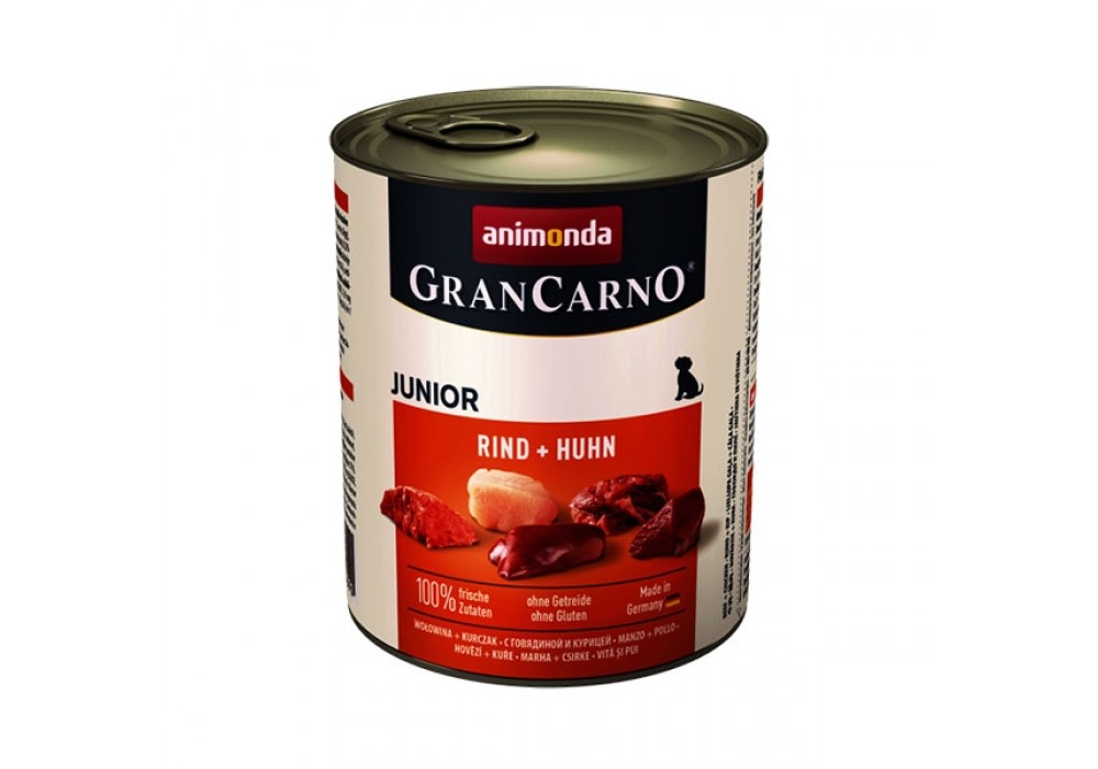 animonda GranCarno Junior 800g Dose - Rind+Huhn (82769)