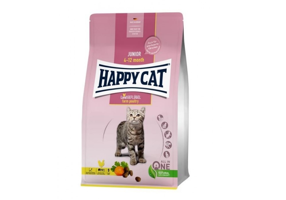 HAPPY CAT Junior Land Geflügel 1,3kg (70539)