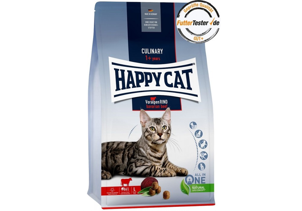 Happy Cat Culinary Adult Voralpen-Rind 1,3kg (70558)