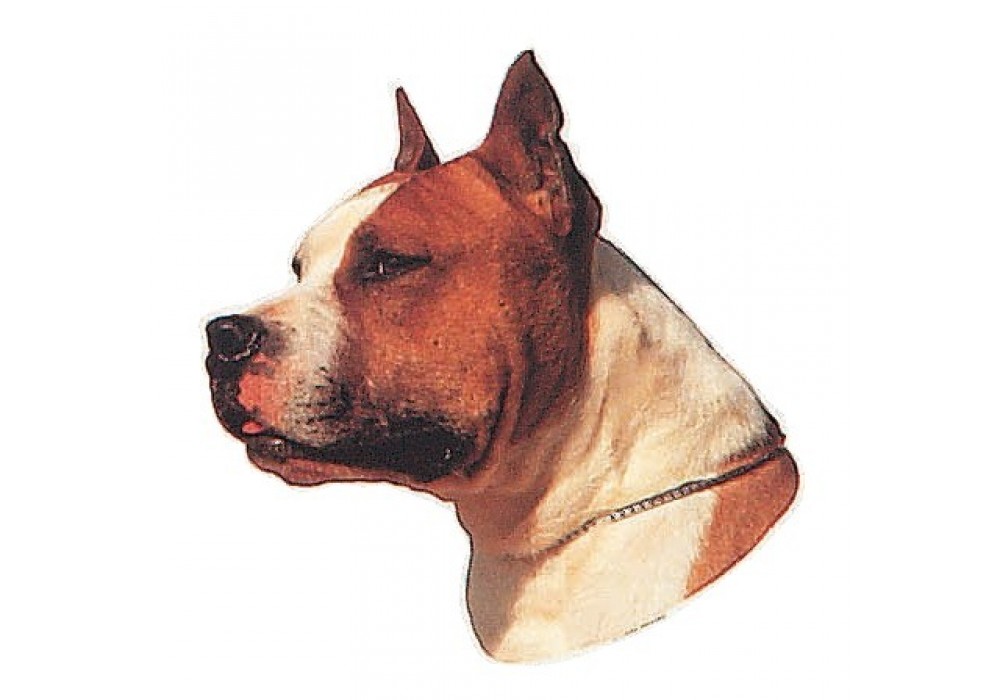 TRIXIE Aufkleber American Staffordshire Terrier (Restbestand)