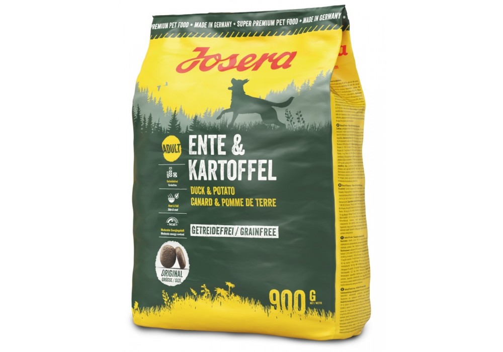 JOSERA Ente & Kartoffel 900g Hund Trockenfutter