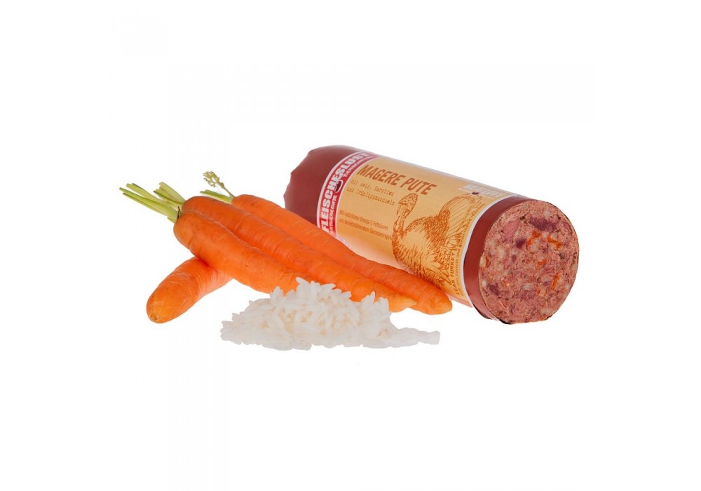 FLEISCHESLUST Singleprotein 800g Magere Pute mit Reis, Karotten und Grünlippmuscheln (6782528)