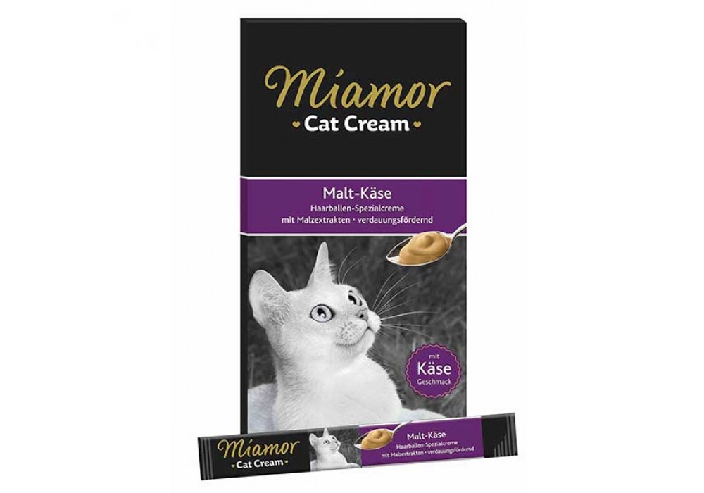 MIAMOR Cat Cream Malt Käse 6x15g Liquid Snack (74307)