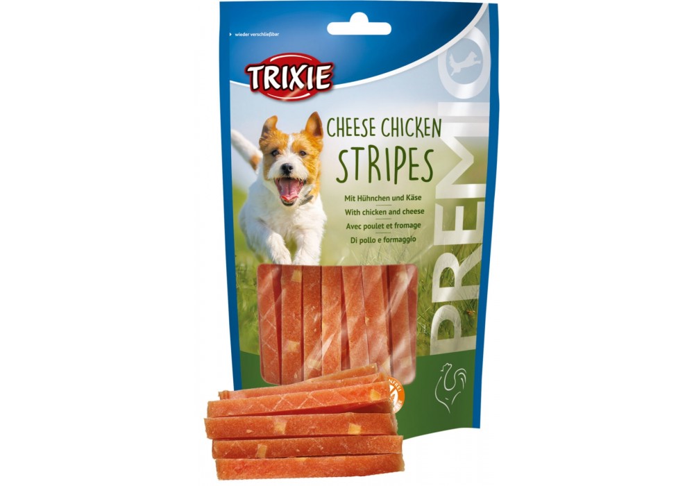 TRIXIE PREMIO Cheese Chicken Stripes 100g (31586) Hundesnack