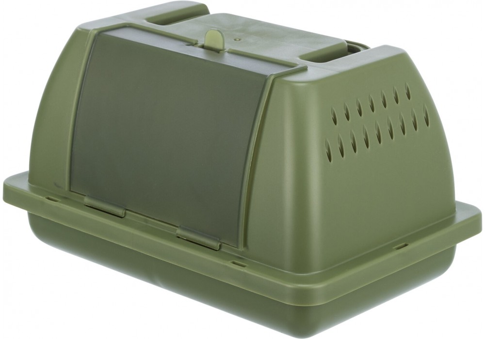 TRIXIE Transportbox olivgrün 24x13x16cm (59051) Kleintiere/Vogel