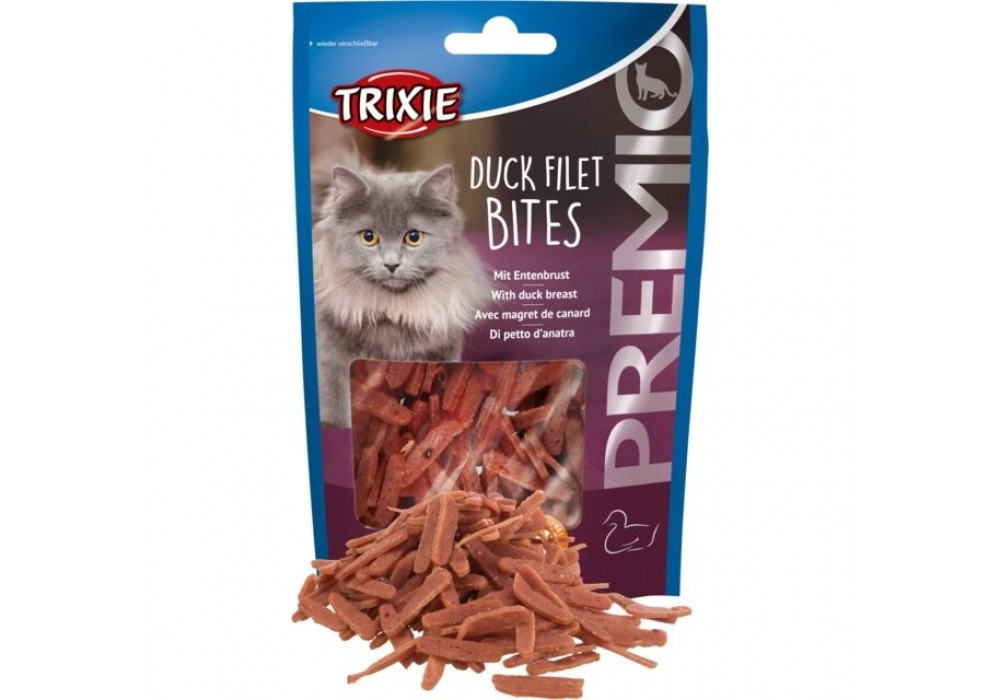 TRIXIE PREMIO Duck Filet Bites 50g Snack Katze (42716)