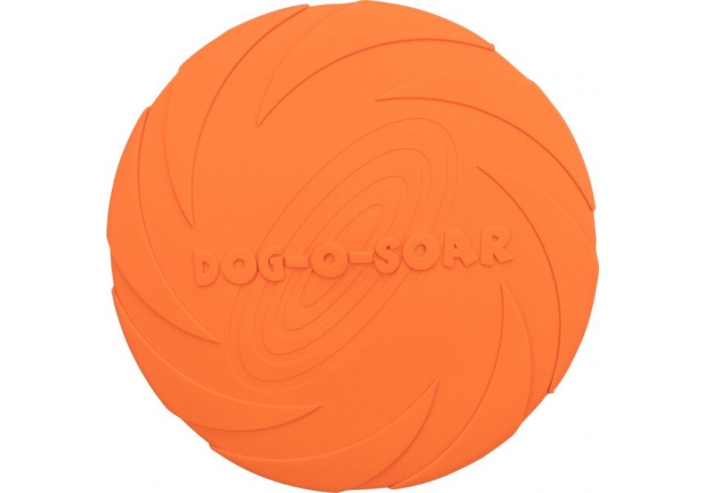 TRIXIE Hundespielzeug Dog Disc Frisbee schwimmt  22cm (33502) Naturgummi
