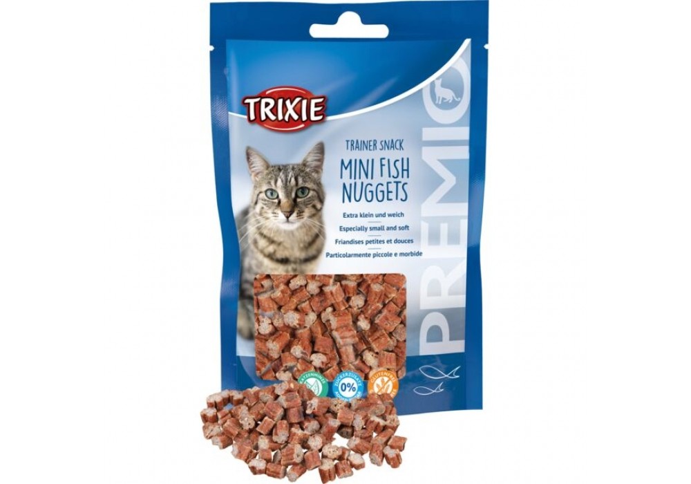 TRIXIE PREMIO Trainer Snack Mini Fish Nuggets 50g Snack Katze (42741)