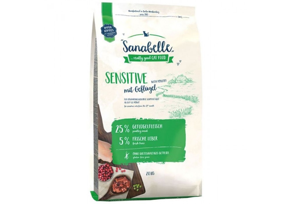 Sanabelle Sensitive Geflügel 2kg (01723)