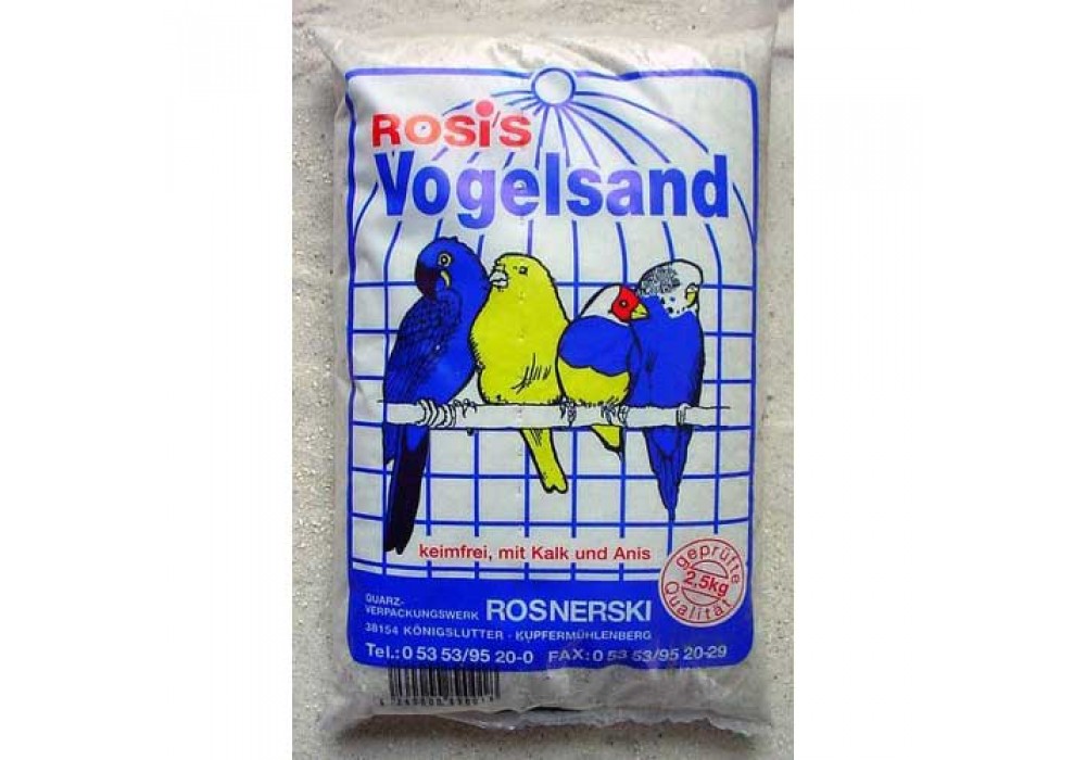 Rosnerski Rosis Vogelsand 2,5kg (990005)