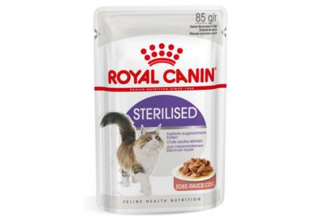 ROYAL CANIN Sterilised 85g Soße Frischebeutel Cat (4601)