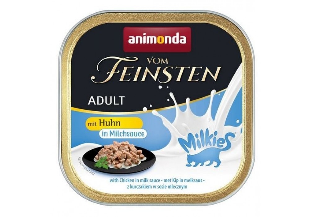 animonda Vom Feinsten Adult 100g Schale Huhn in Milchsauce (83038)