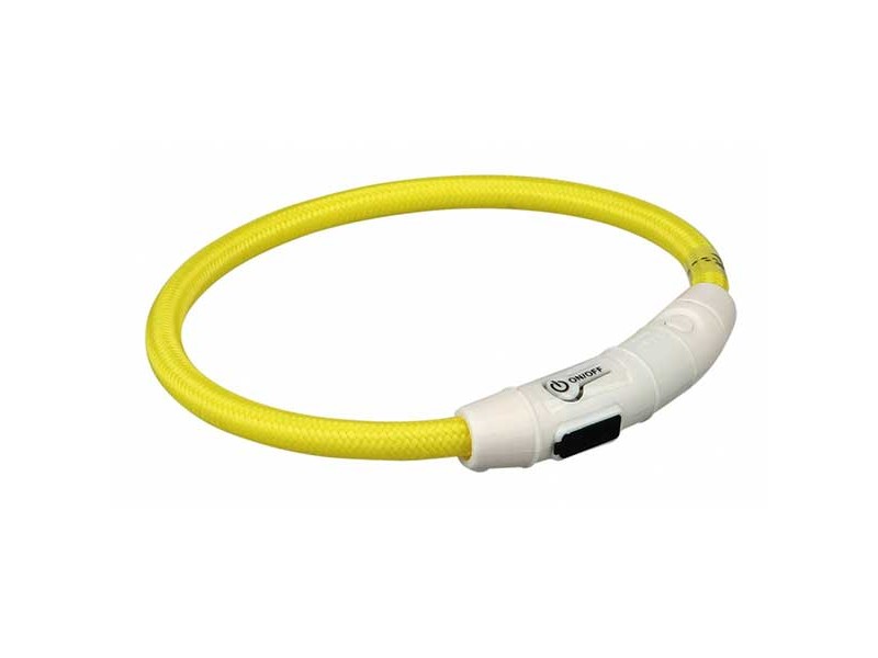 TRIXIE USB Flash Leuchtring gelb (Restbestand)
