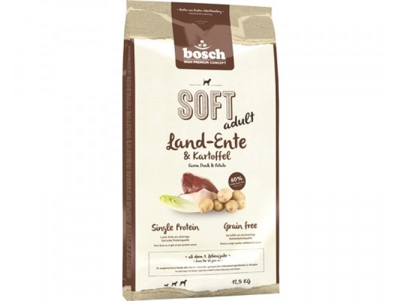 bosch SOFT ADULT Land-Ente & Kartoffel 12,5kg