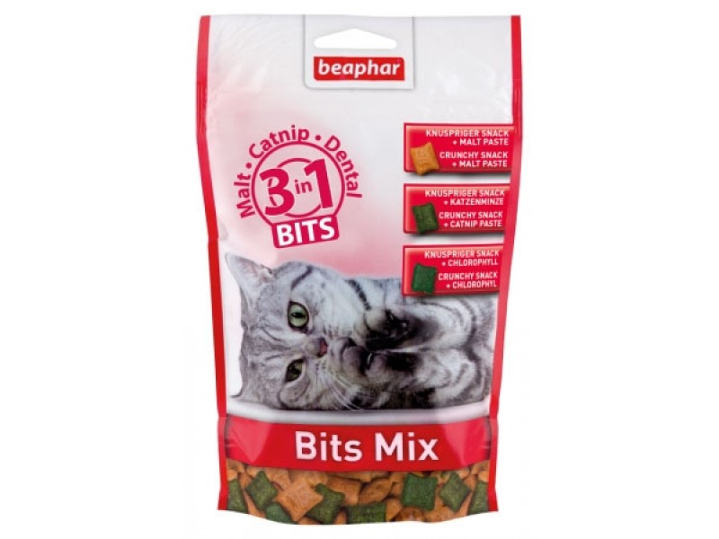 beaphar Bits Mix für Katzen 150g (17706)