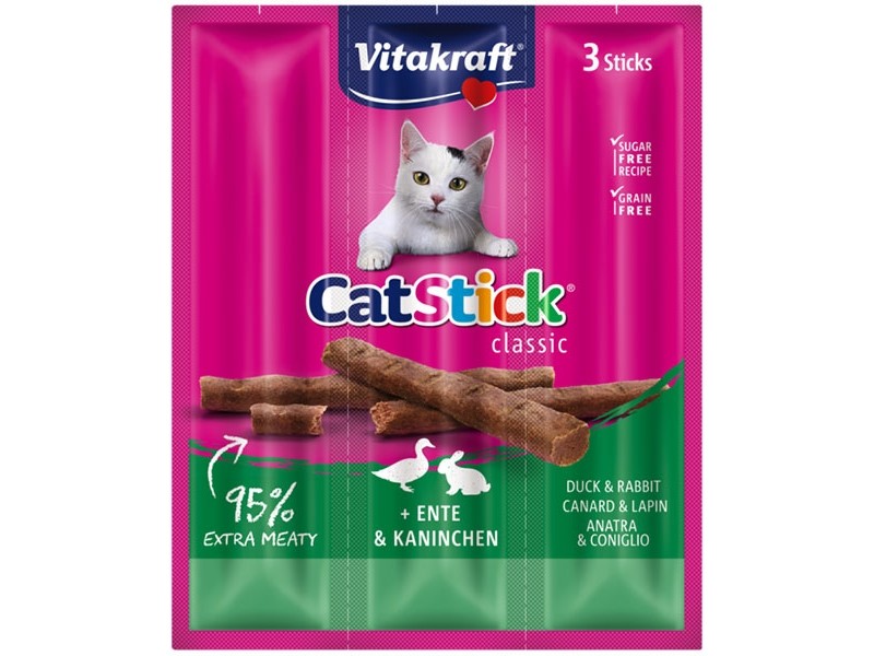 Cat-Stick mini Ente & Kaninchen