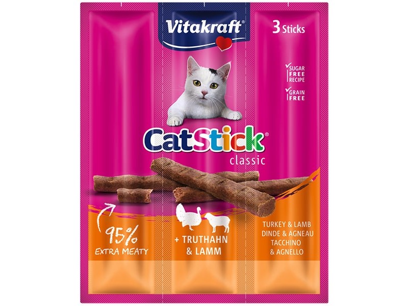 Cat-Stick mini Truthahn & Lamm