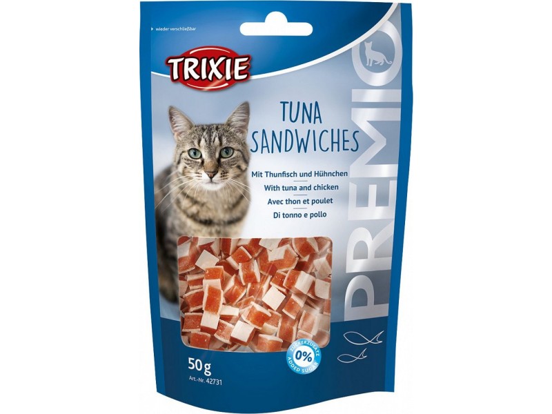 TRIXIE PREMIO Tuna Sandwiches 50g Snack Katze (42731)