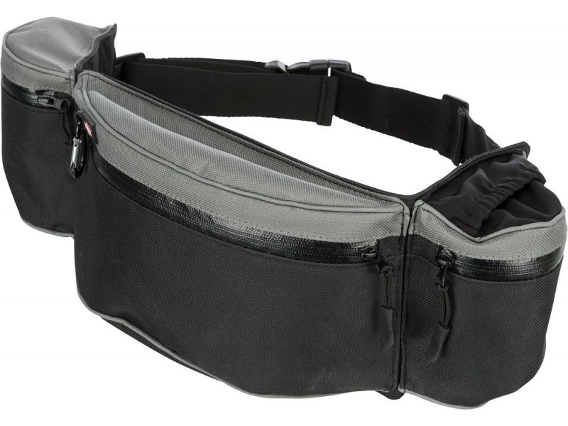 TRIXIE Hüfttasche Baggy Belt  grau/ schwarz 62-125cm (3237)