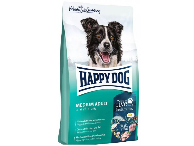 HAPPY DOG Medium Adult fit&vital 1kg (60758)
