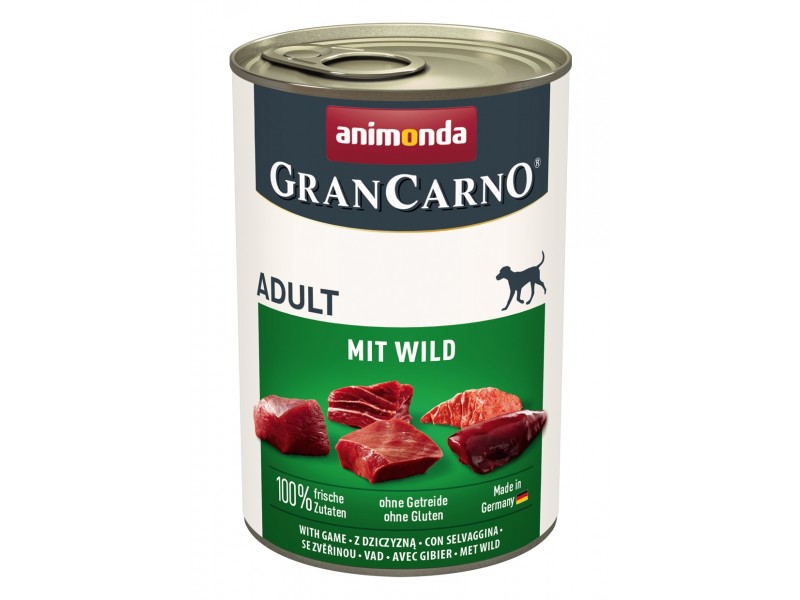 animonda GranCarno Adult 400g Dose - Wild (82478)