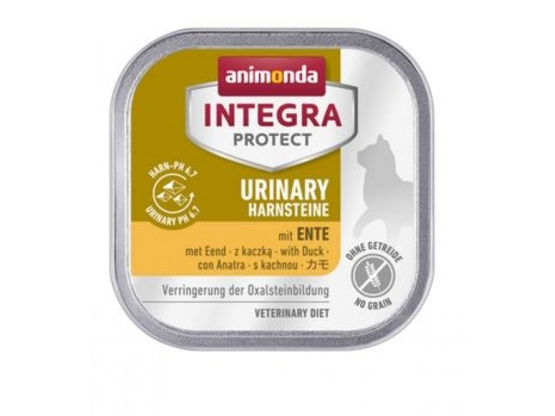animonda INTEGRA PROTECT  Katze Urinary 100g Schale mit Ente (86612) 