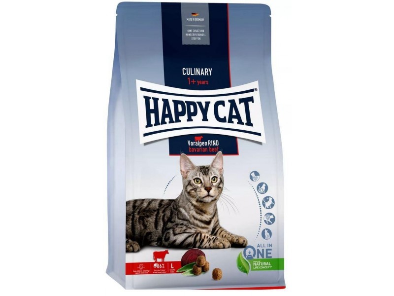 HAPPY CAT Culinary Adult Voralpen-Rind 4kg (70559)