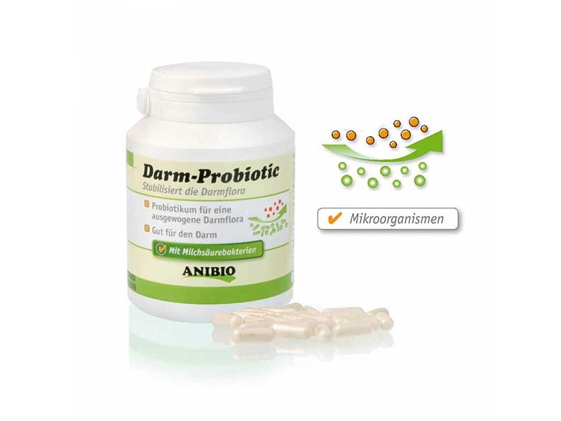 ANIBIO Darm probiotic 120 Kapseln Hund/Katze (77400)