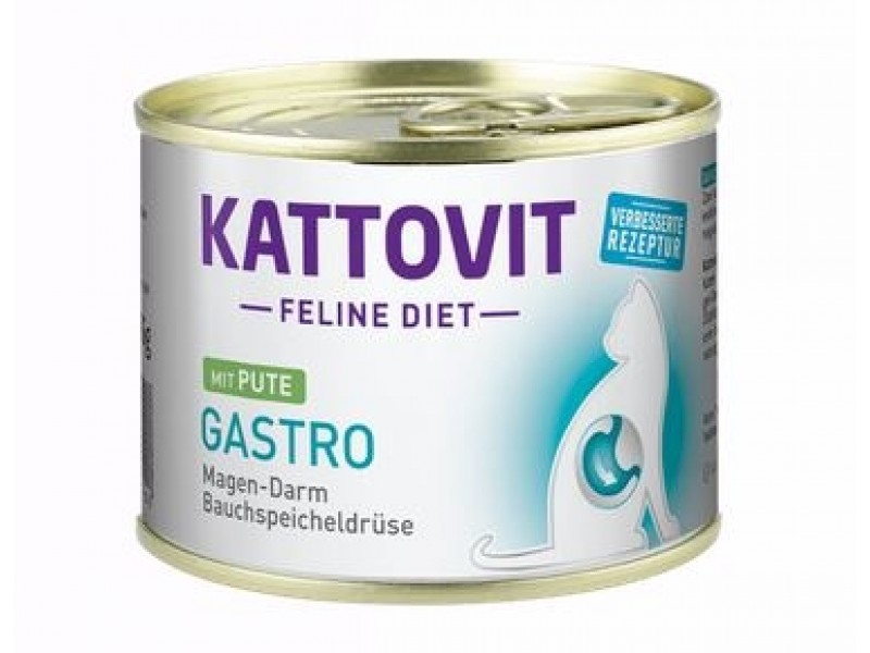 KATTOVIT Feline Diet Gastro 85g Dose mit Pute (77211)