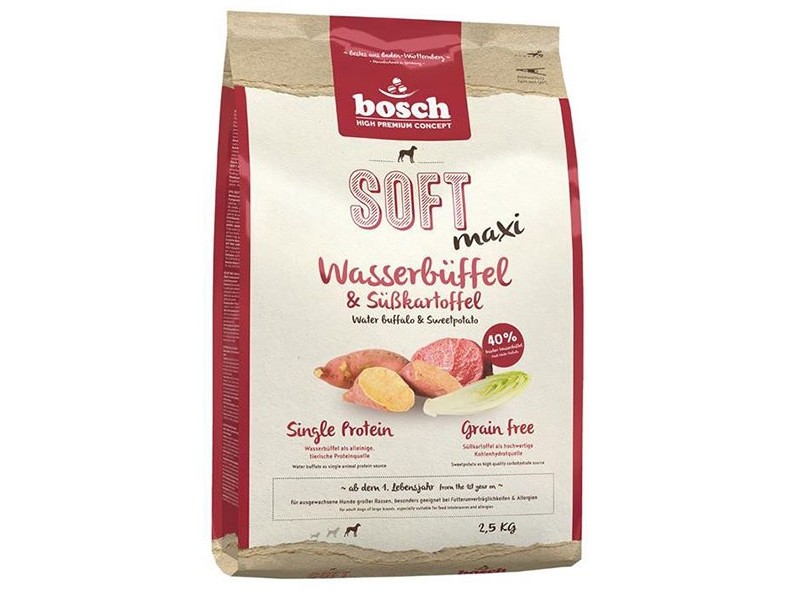bosch SOFT Maxi Wasserbüffel & Süßkartoffel 2,5kg (01842)