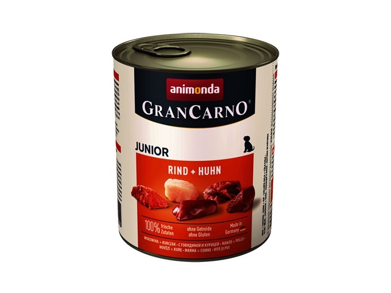 animonda GranCarno Junior 800g Dose - Rind+Huhn (82769)