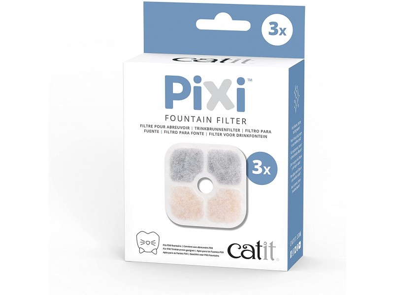 Catit Pixi Trinkbrunnen Ersatzfilter 3er Pack (43721)