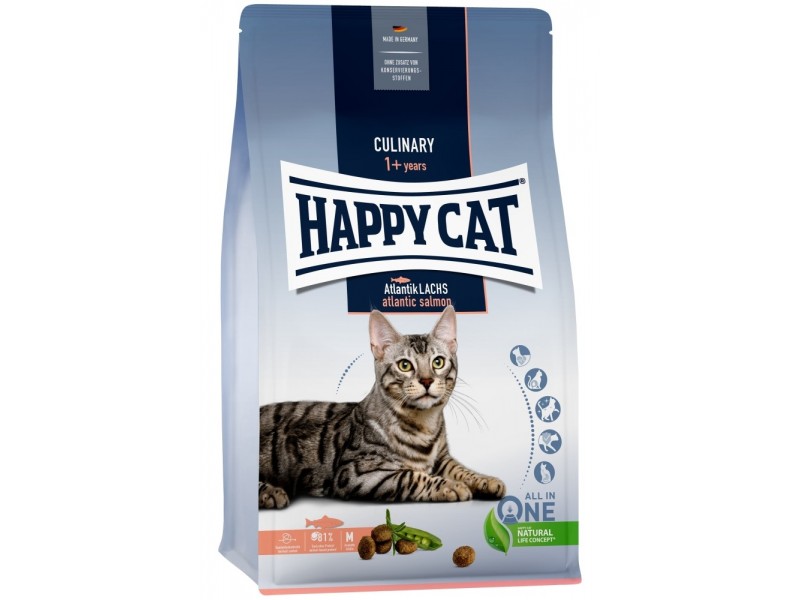 HAPPY CAT Culinary Adult Atlantik Lachs 1,3kg (70553)
