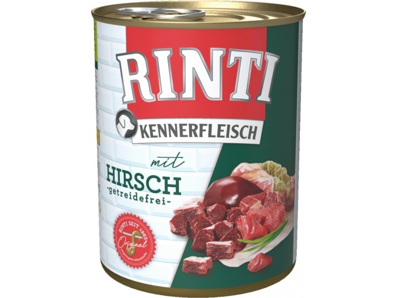 Kennerfleisch 800g Dose Hirsch 