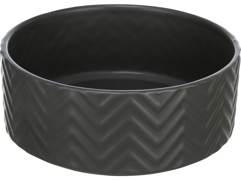 TRIXIE Keramiknapf schwarz 0,3l D13cm (25020)