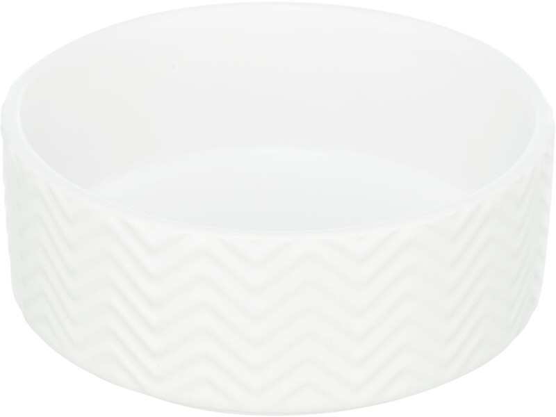TRIXIE Keramiknapf weiß 0,4l D13cm (25023)