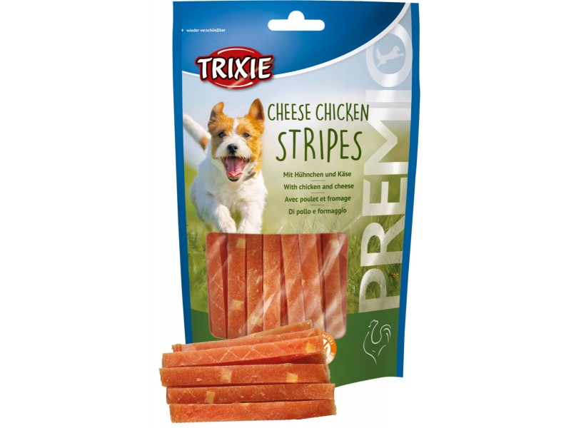 TRIXIE PREMIO Cheese Chicken Stripes 100g (31586) Hundesnack