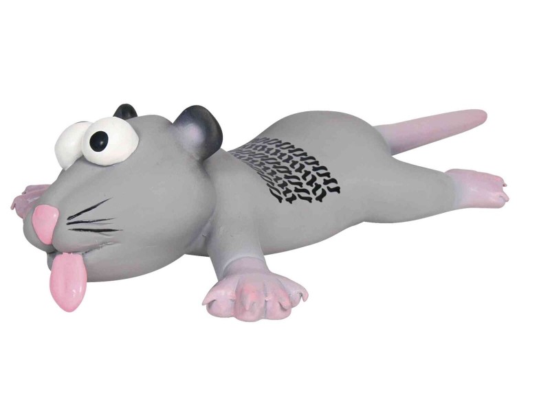 TRIXIE Hundespielzeug Ratte oder Maus 22cm Latex (35232)
